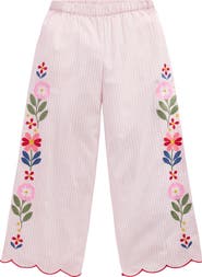 Mini Boden Kids' Scallop Hem Pants