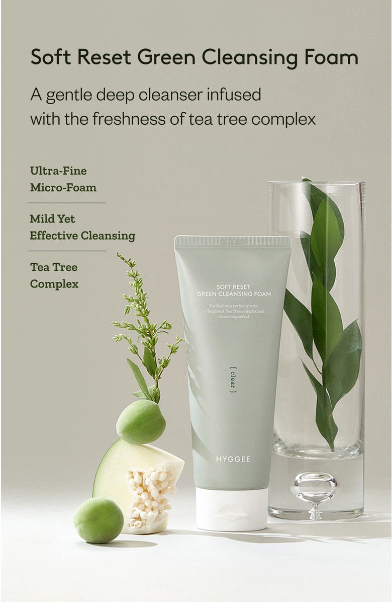 Hyggee Soft Reset Green Cleansing Foam, Alternate, color, NO COLOR