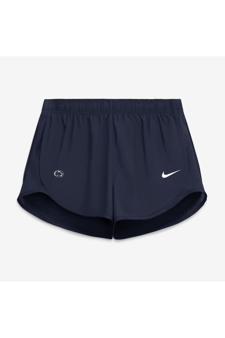 Women's Nike Navy Penn State Nittany Lions Tempo Mid-Rise Dri-FIT Shorts, Main, color, Navy