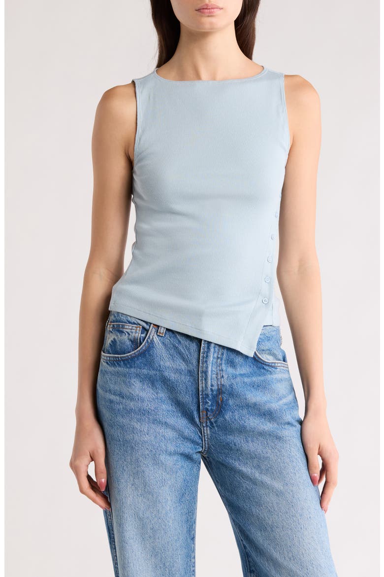 Hudson Knit Tank, Main, color, MINERAL