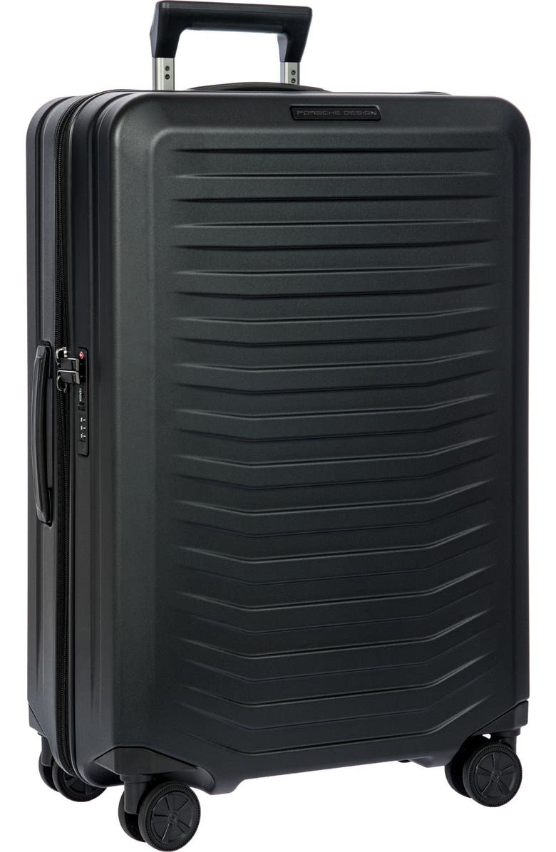 Porsche Design Roadster 27" Expandable Spinner, Alternate, color, Black Matte