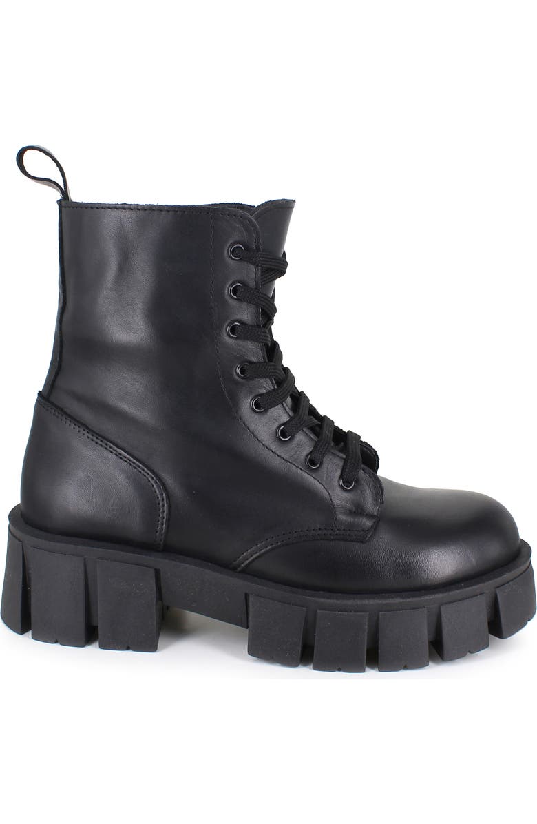 ZIGI Alejandria Lug Sole Boot, Alternate, color, Black Leather