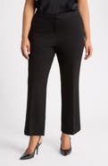 Anne Klein Embellished Ankle Flare Pants