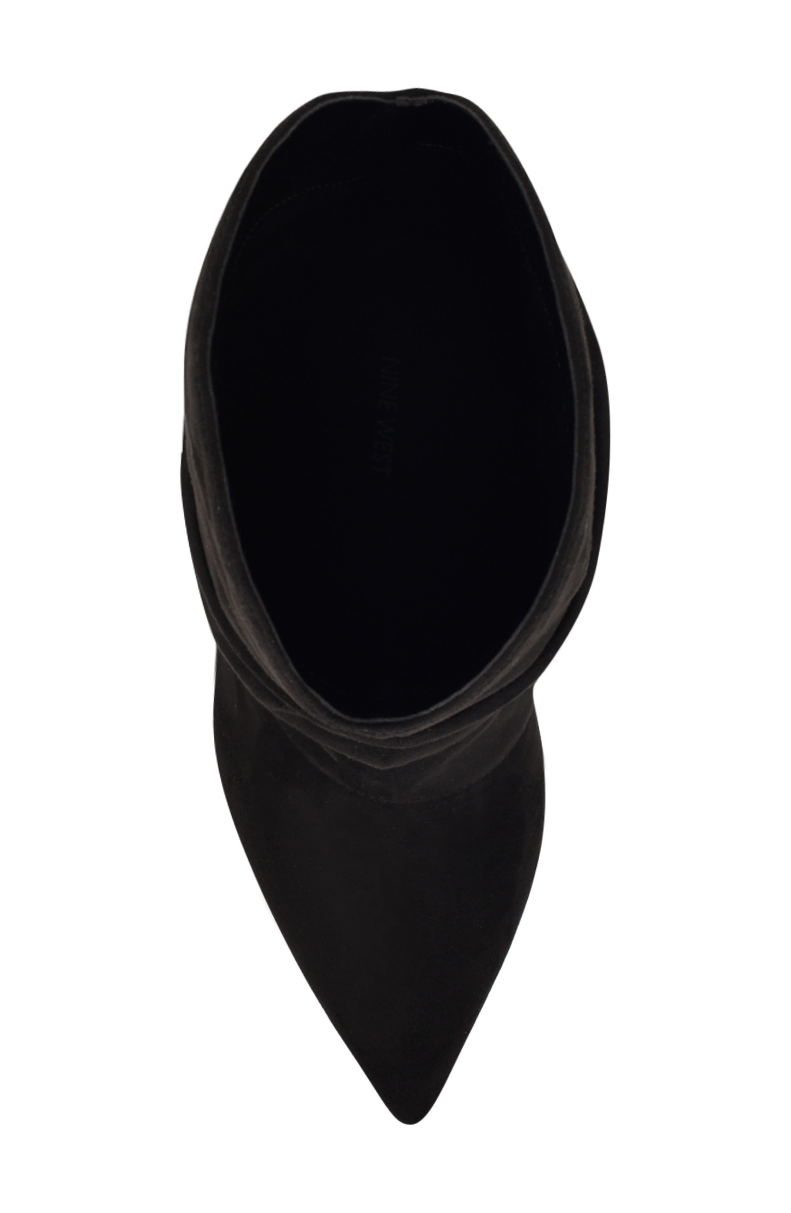 Nine West Glitch Slouchy Foldover Shaft Pointed Toe Boot, Alternate, color, 