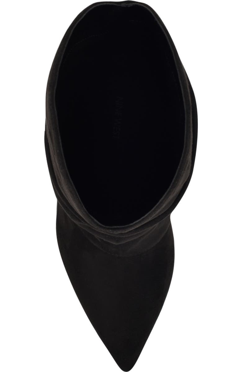 Nine West Glitch Slouchy Foldover Shaft Pointed Toe Boot, Alternate, color,