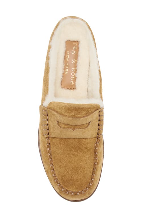 Rag & Bone Carter Penny Loafer Mule In Brown