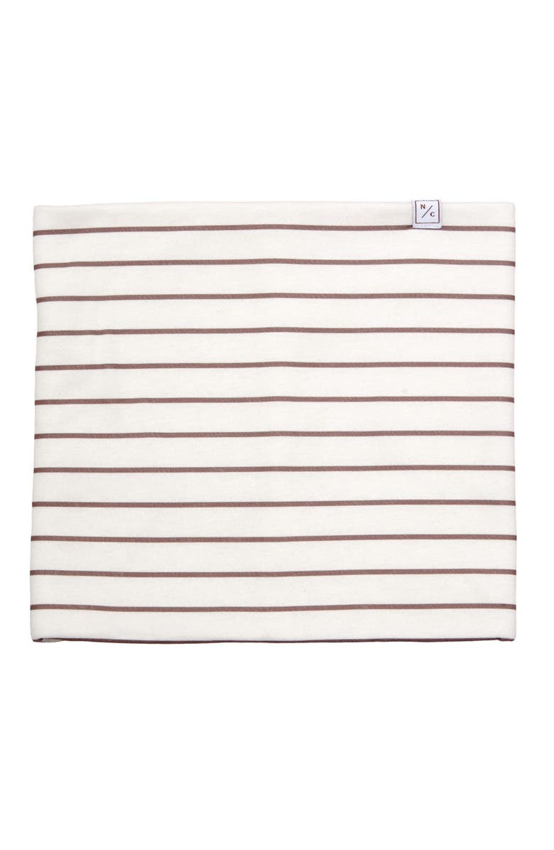 Northern Classics Fleece Lined Neck Warmer, Main, color, Cocoa Brown And Winter White