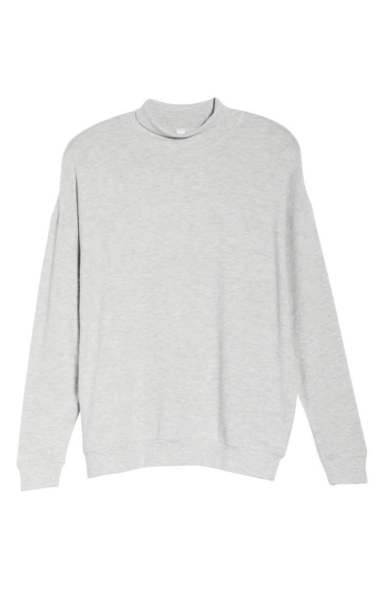 Alo Soho Mock Neck Pullover, Alternate, color, 