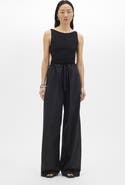 Another Tomorrow Voile Drawcord Pant
