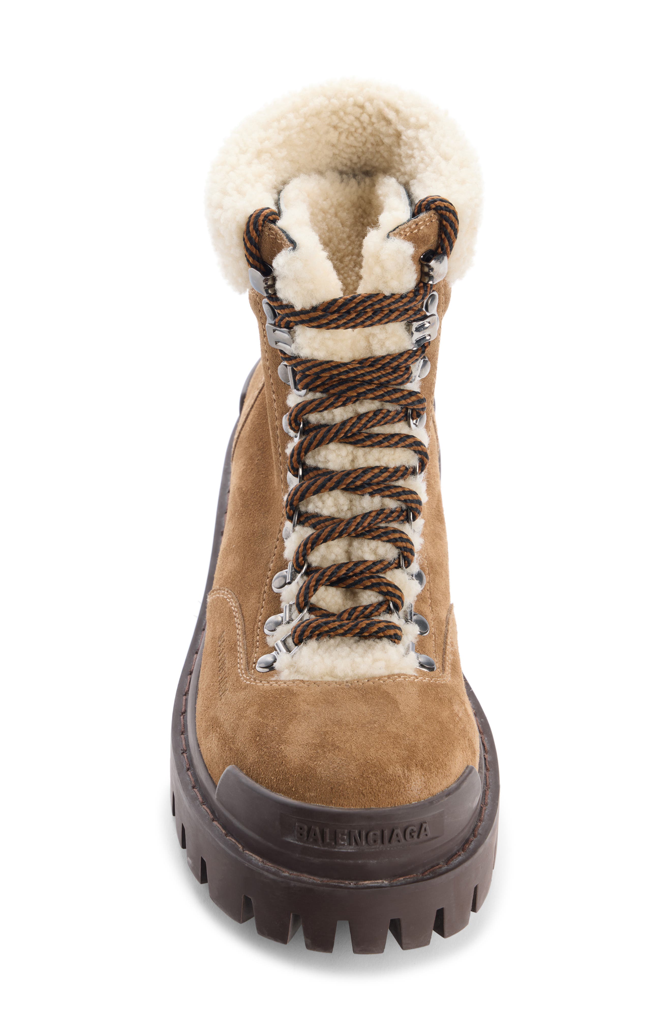 Leather Winter Boot, Alternate, color, NOCE/ OFF WHITE