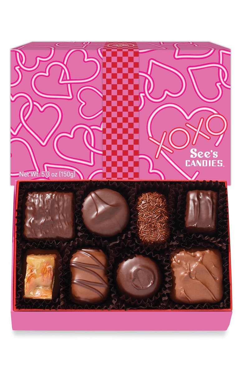 See's Candies Happy Galentine's Assortment, Main, color,