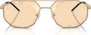 Emporio Armani 58mm Aviator Sunglasses