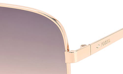 Fossil 57mm Square Sunglasses