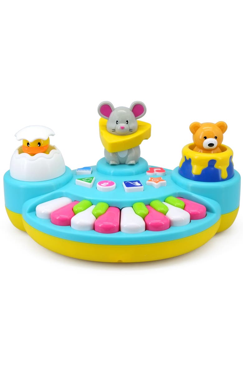 Kiddieland Activity Piano Musical Buddies, Main, color, Multicolored