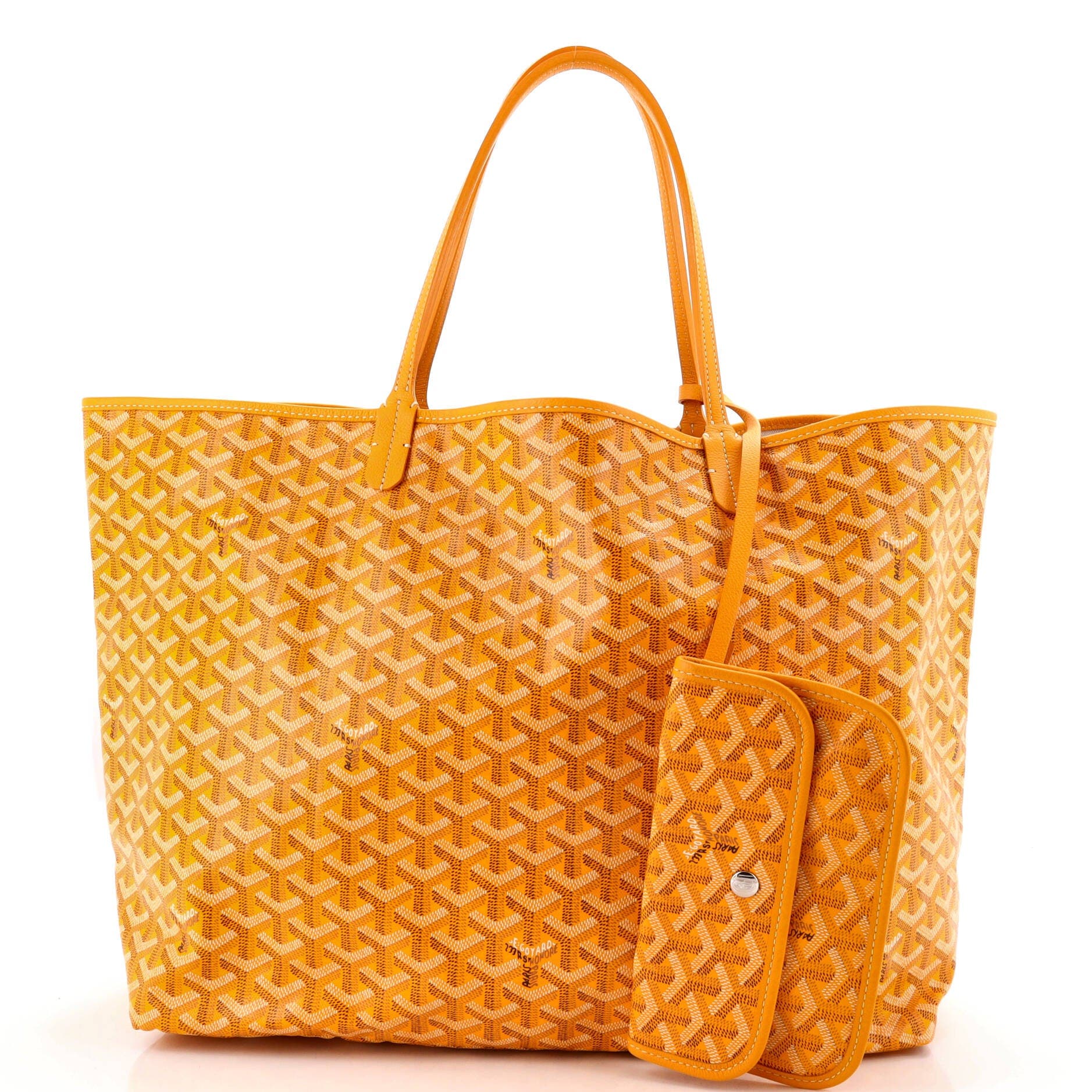 Saint Louis Tote Coated Canvas GM, Alternate, color, Yellow