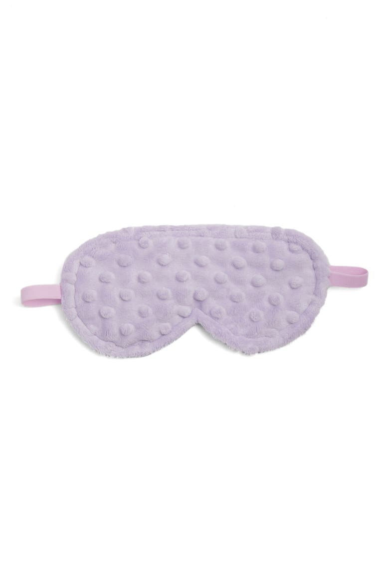 Lilac Dot Sleep Mask (Nordstrom Exclusive), Main, color, NO COLOR