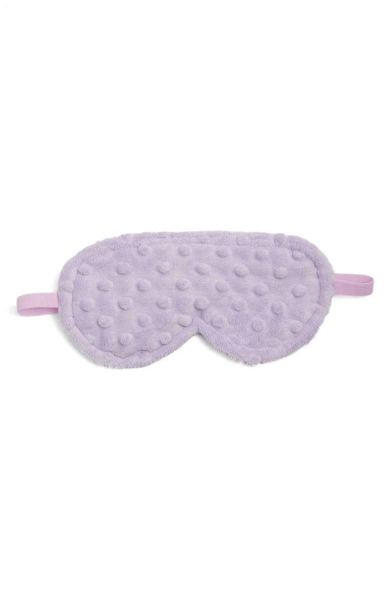 Sonoma Lavender Lilac Dot Sleep Mask, Main, color, 