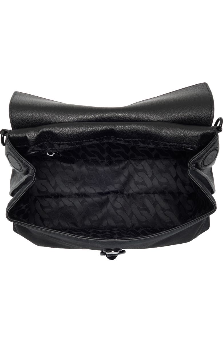 Rebecca Minkoff Keith Small Satchel Bag, Alternate, color, Black