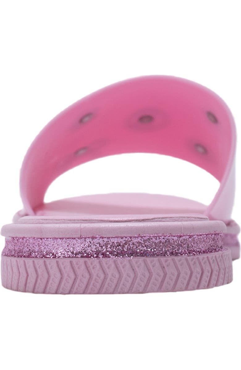 bebe Charm Slide Sandal, Alternate, color, Light Pink