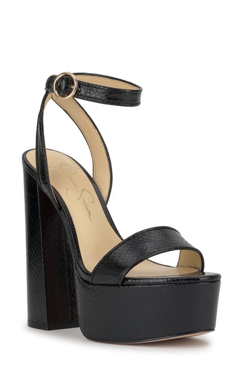 Axtyn Ankle Strap Platform Sandal (Women)