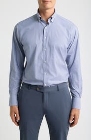 Peter Millar Leo Performance Twill Sport Shirt