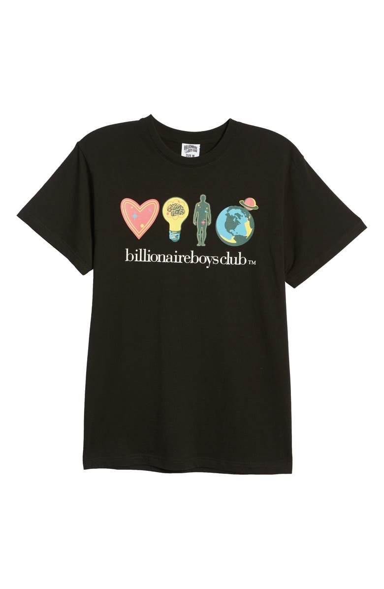 Billionaire Boys Club BB H.M.B.E Graphic Tee, Alternate, color,
