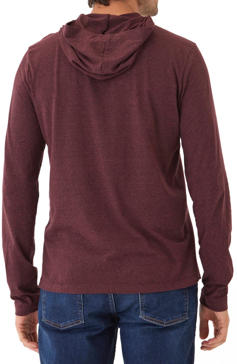 Threads 4 Thought Rocky Mountain Sunrise Hooded Long Sleeve Graphic T-Shirt, Alternate, color, 