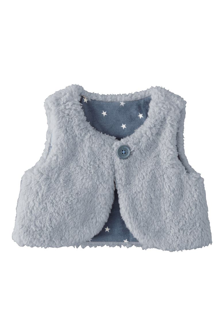Reversible Gilet, Main, color, GREY/ BLUE WHALE STAR