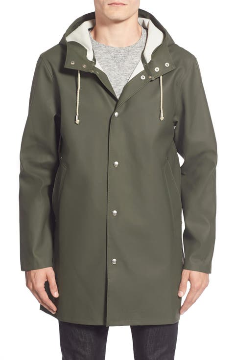 Stockholm Long Sleeve Hooded Raincoat