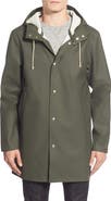 Stutterheim Stockholm Long Sleeve Hooded Raincoat
