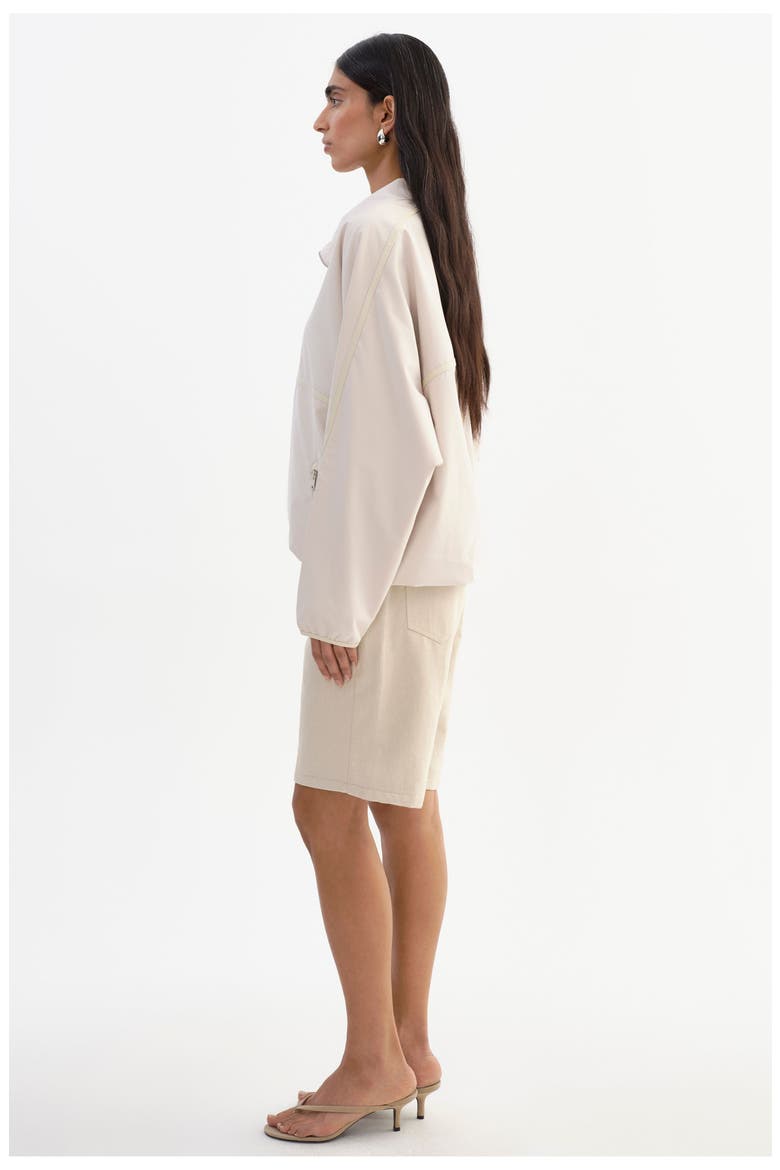 Weslee | Half-Zip Pullover Jacket, Alternate, color, Whisper White