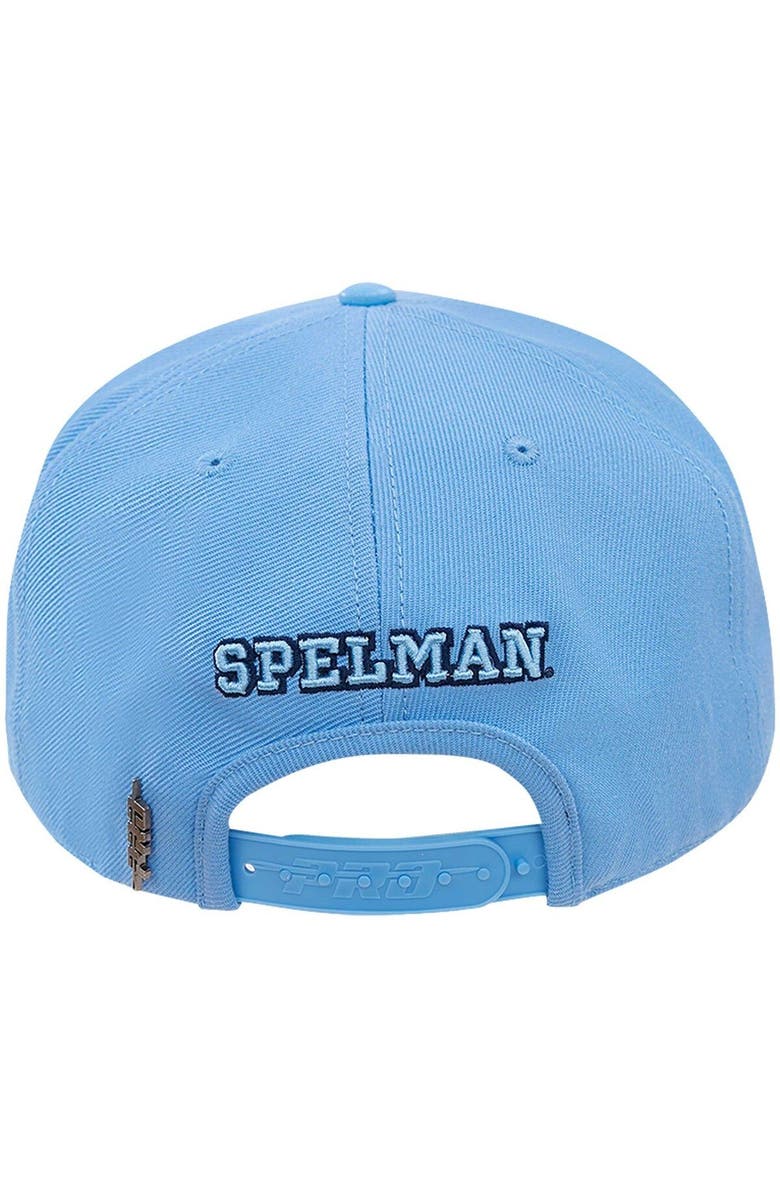 PRO STANDARD Men's Pro Standard Light Blue Spelman College Jaguars Evergreen Spelman College Snapback Hat, Alternate, color, Light Blue