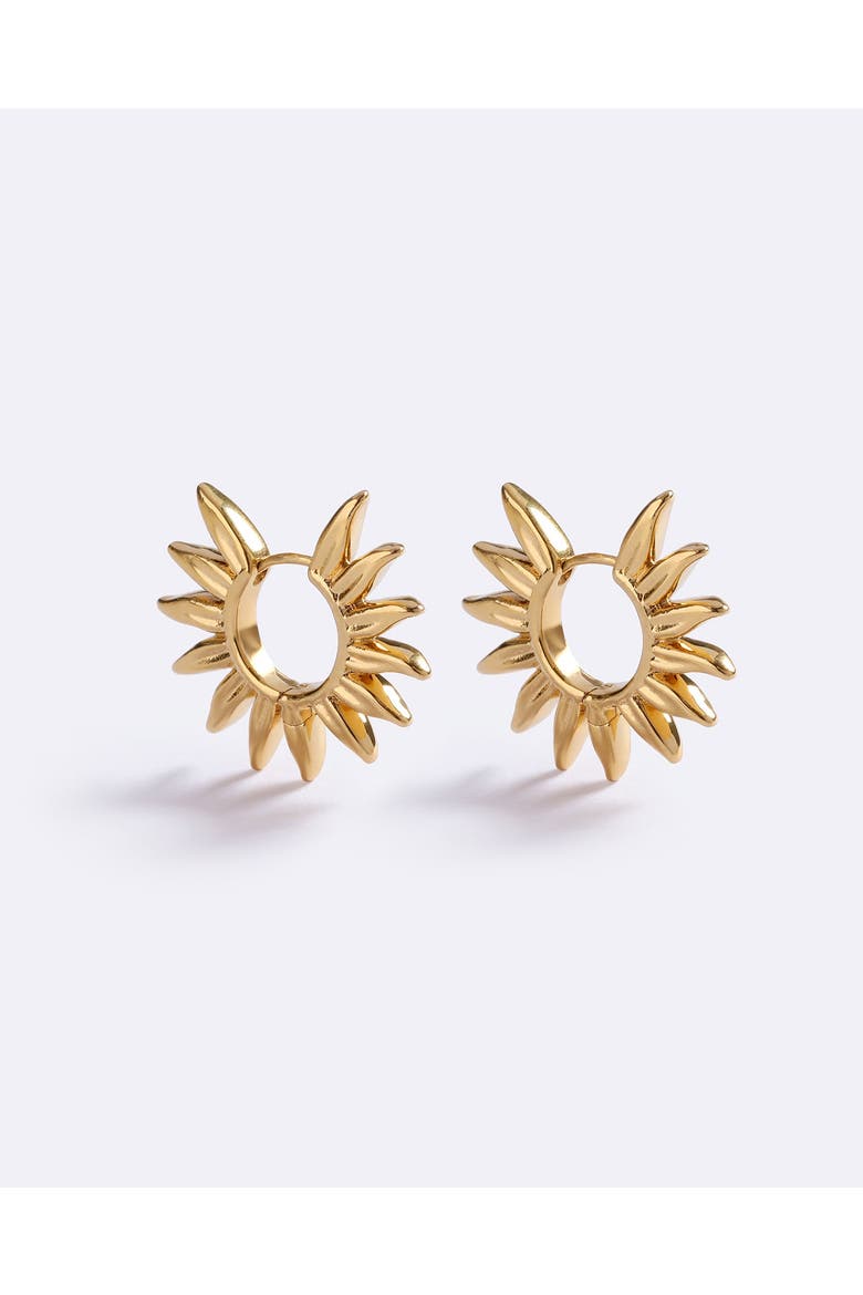 Desert Heat Hoop, Main, color, Gold