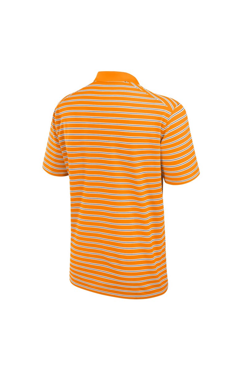 Nike Men's Nike Tennessee Orange/White Tennessee Volunteers Primetime Victory Striped Performance Polo, Alternate, color,