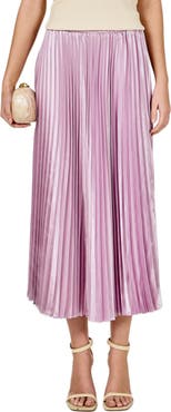Endless Rose Sunburst Pleated Skirt