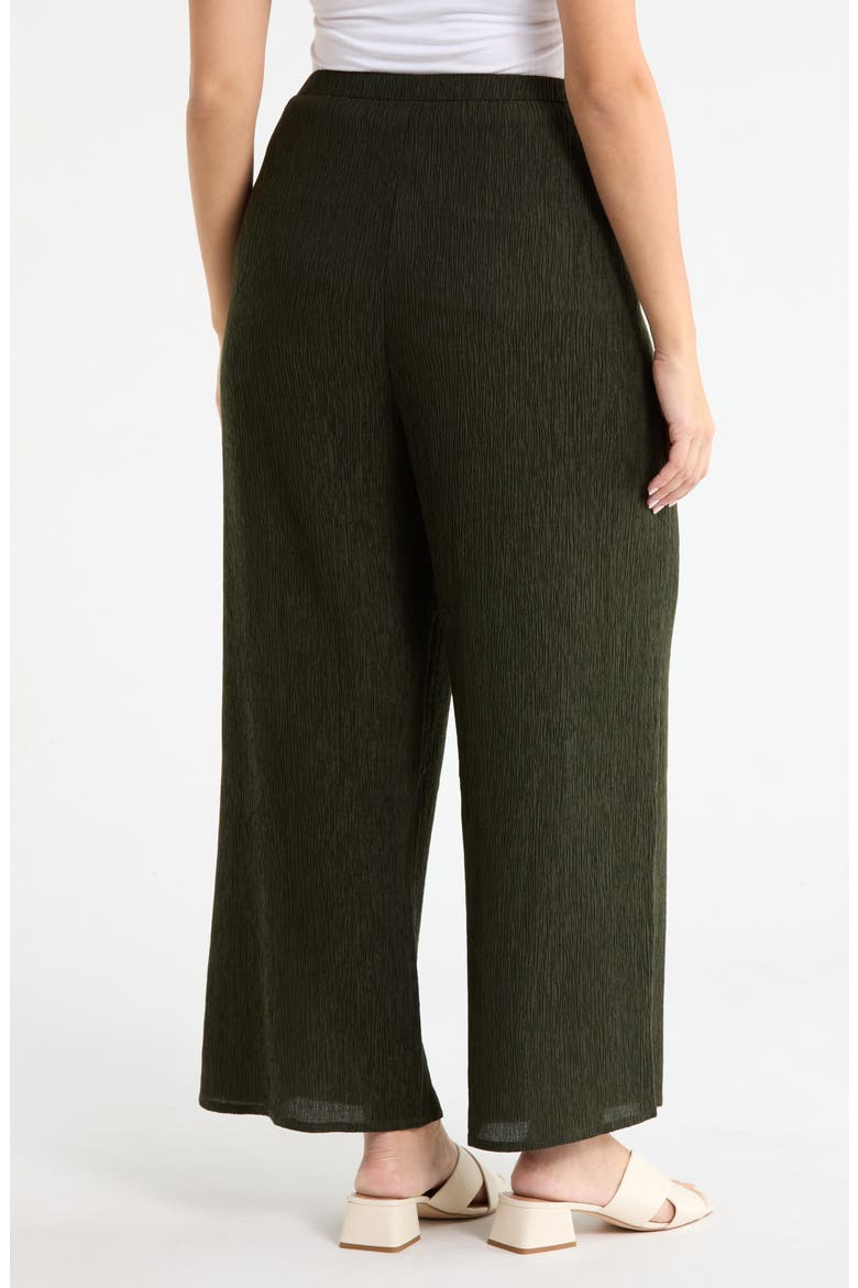Wide Leg Ankle Pants, Alternate, color, SEAWEED