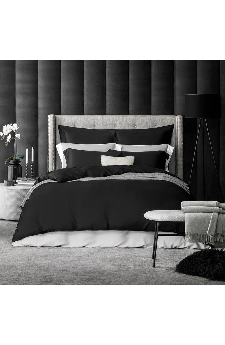 Togas Sensa Duvet Cover, Alternate, color, Black