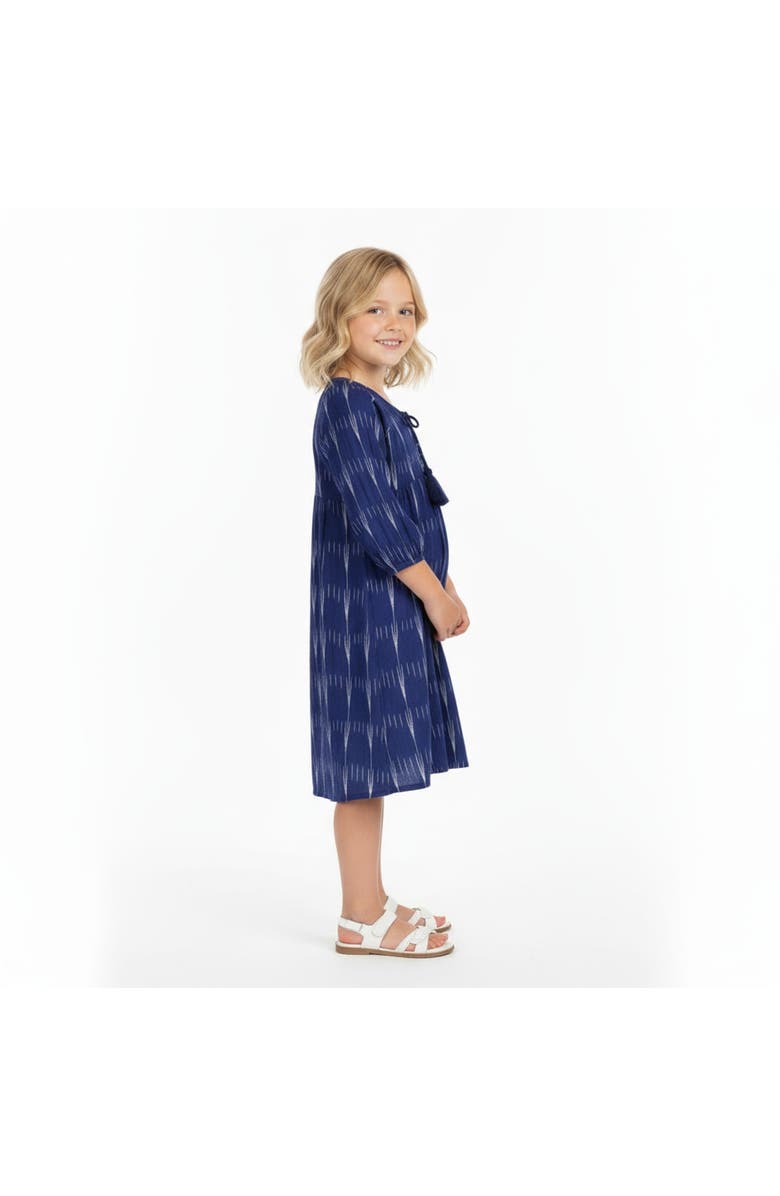Mer St. Barth Sara Popover Dress, Alternate, color, Blue