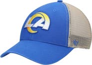 '47 Men's '47 Royal/Natural Los Angeles Rams Flagship Logo MVP Snapback Hat