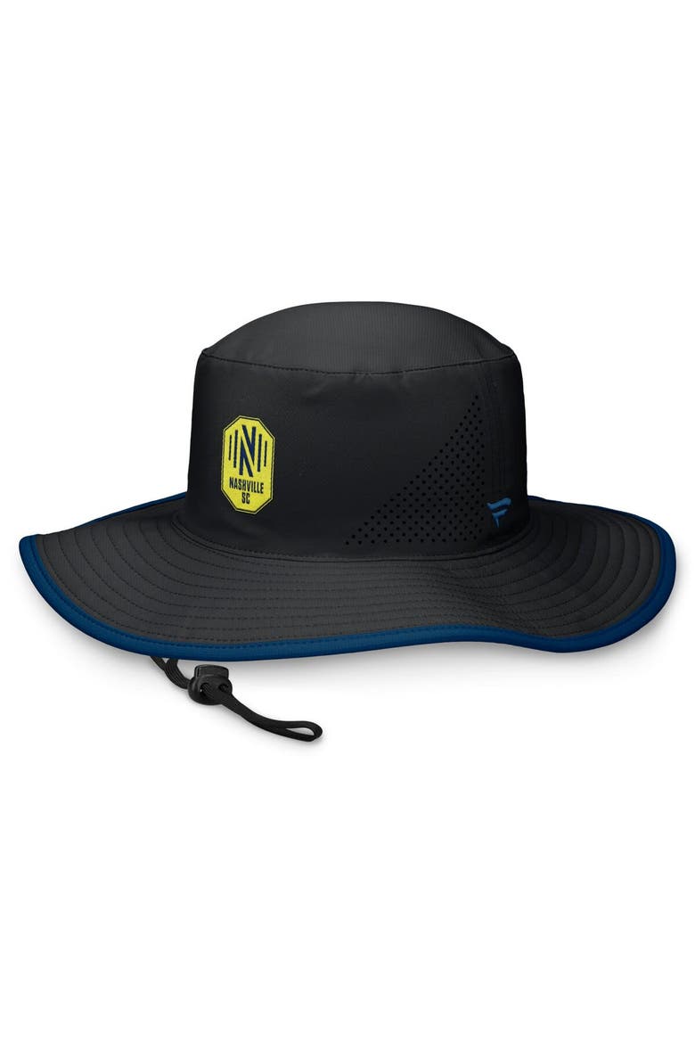 Men's Fanatics Branded Black Nashville SC Cinder Boonie Bucket Hat, Main, color, Black