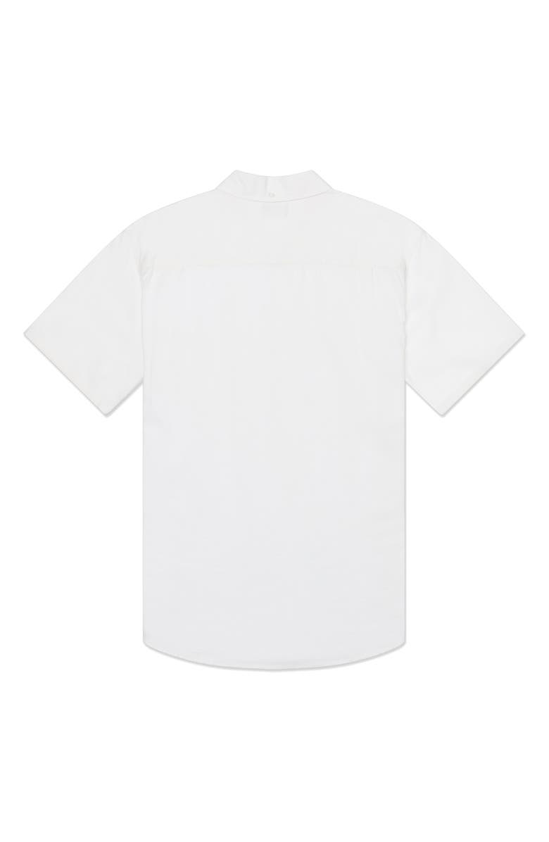 Hurley Icon Stretch Button-Down Shirt, Alternate, color, White