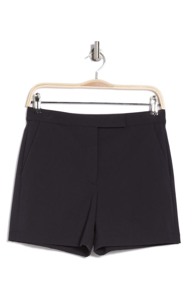 Theory Waist Tab Cotton Blend Shorts, Alternate, color, 
