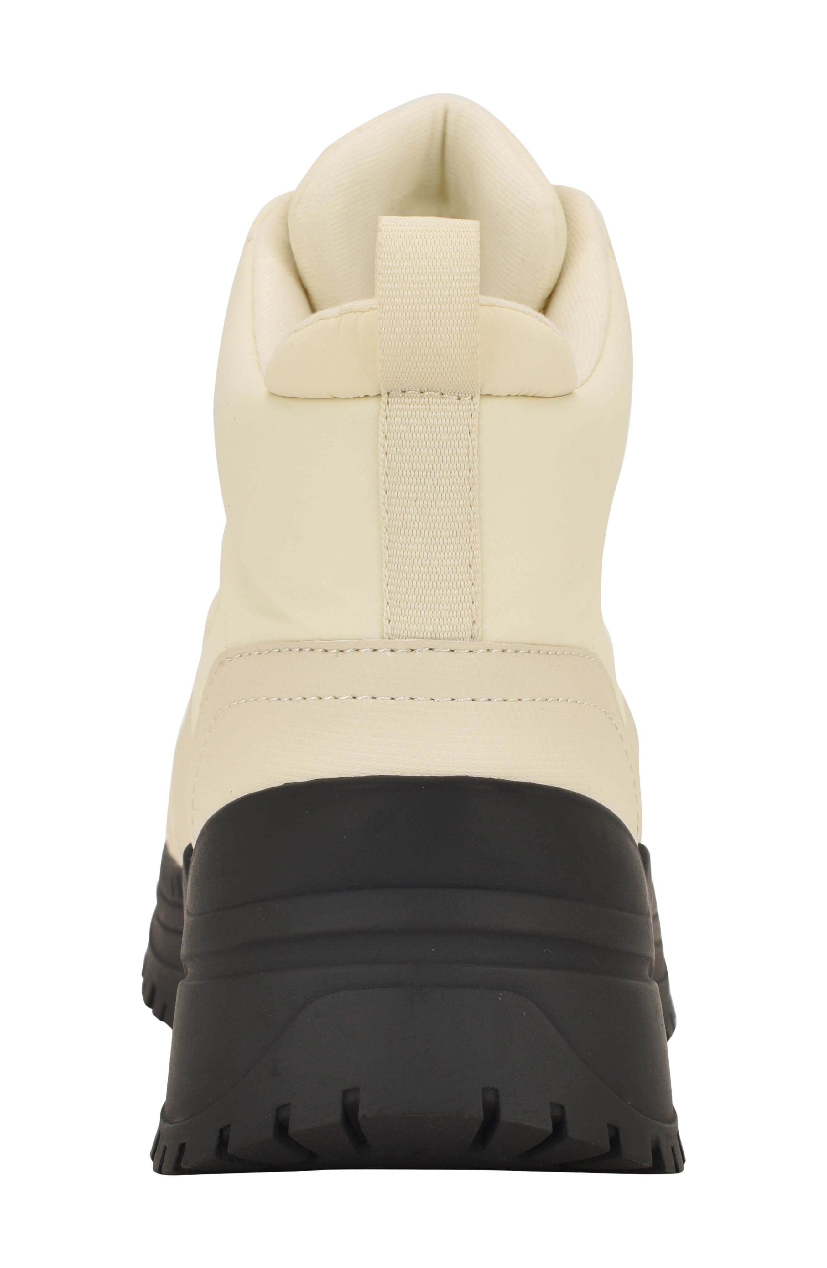 Calvin Klein Noanne Quilted Winter Boot, Alternate, color, Ivory