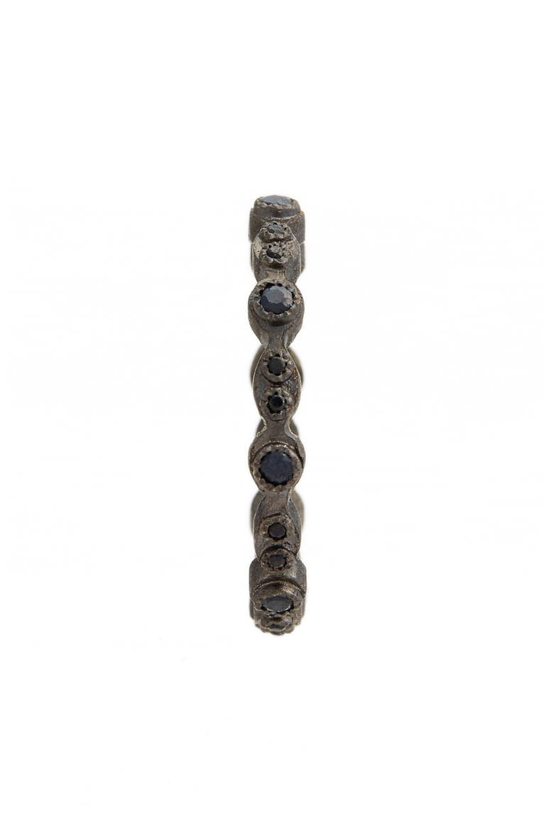 Old World Black Stackable Ring, Alternate, color, BLACK