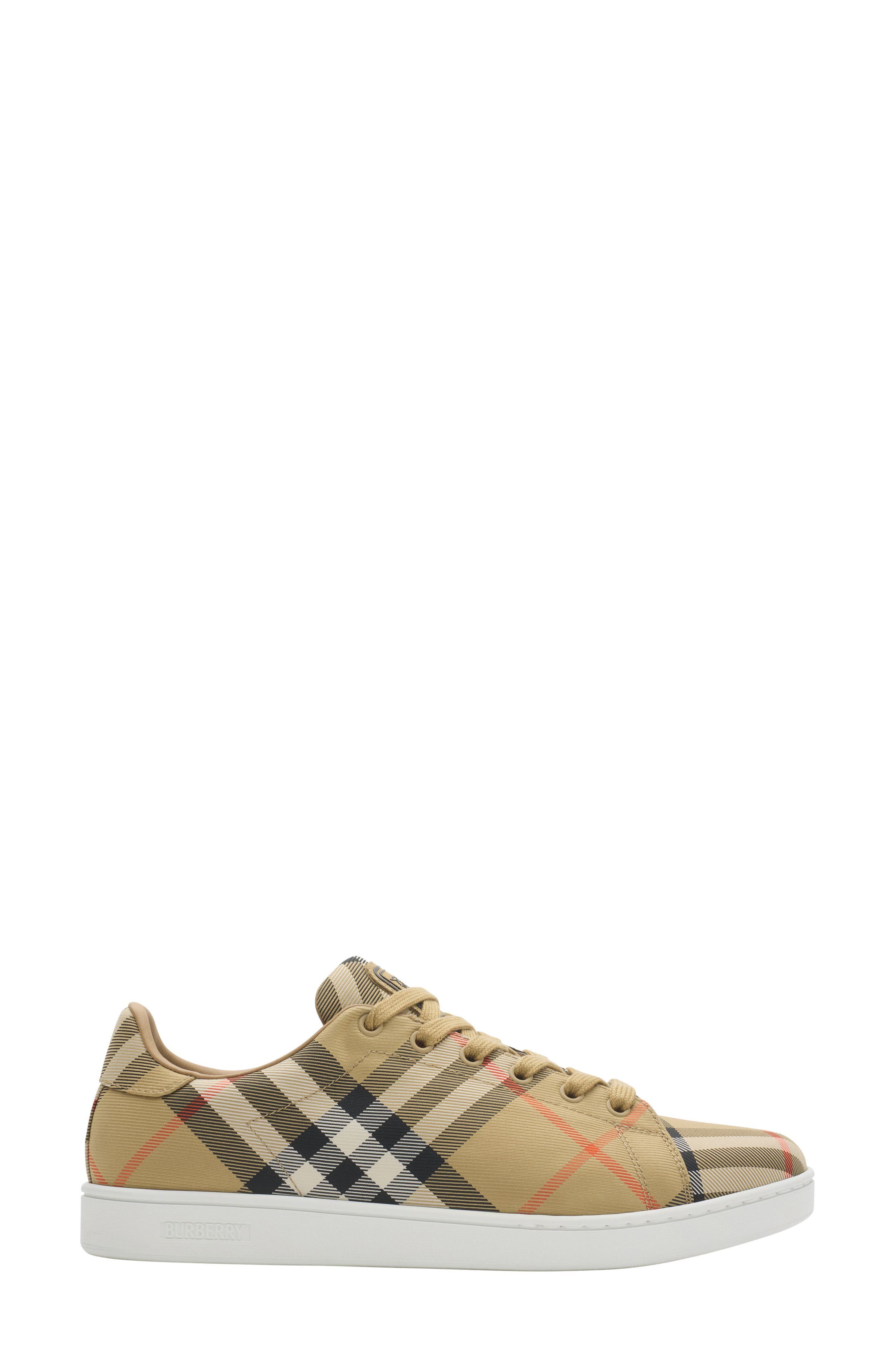 Burberry EKD Sneaker, Main, color, Dark Beige