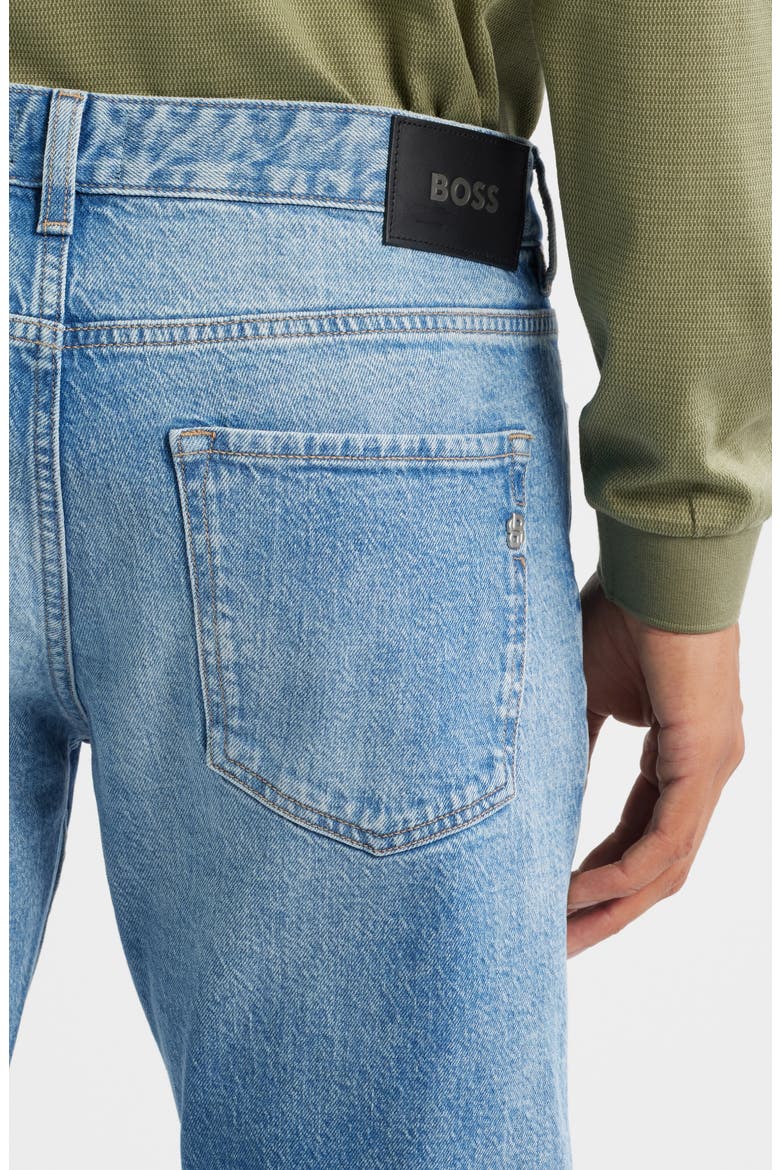 Delaware Slim Fit Jeans, Alternate, color, BRIGHT BLUE