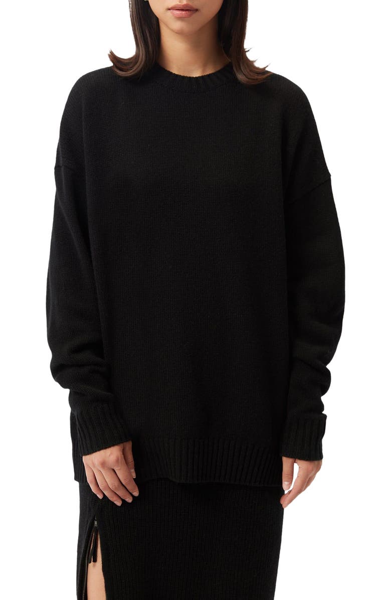 GOBI Mongolian Cashmere Relaxed-Fit Cashmere Sweater, Alternate, color, 