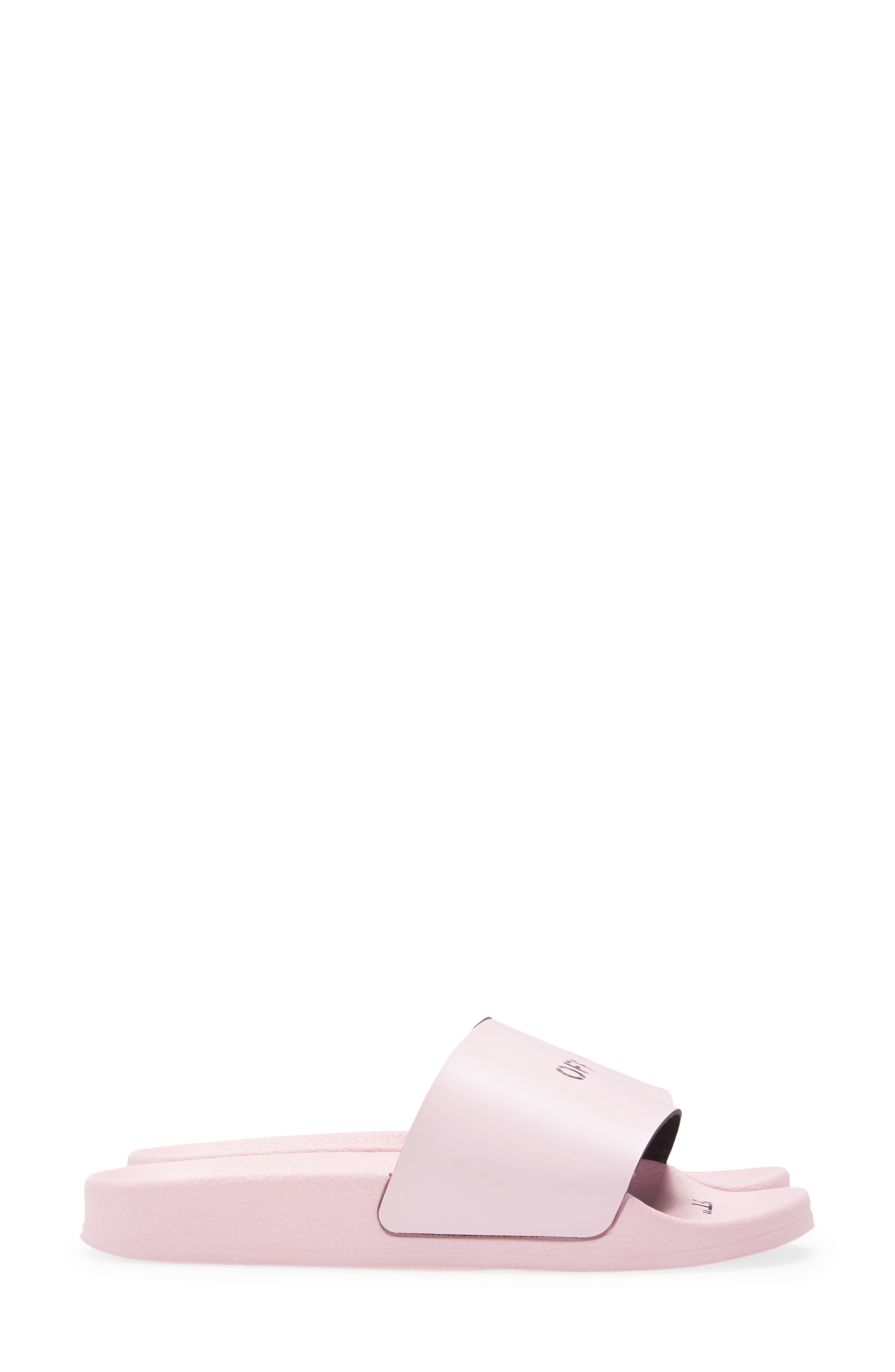 Logo Slide Sandal, Alternate, color, PINK
