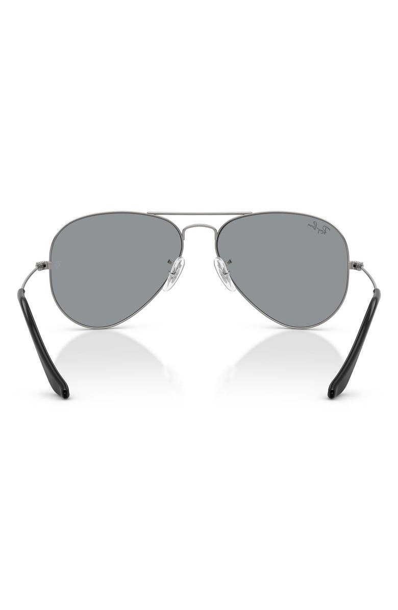 Ray-Ban 58mm Aviator Sunglasses, Alternate, color, 