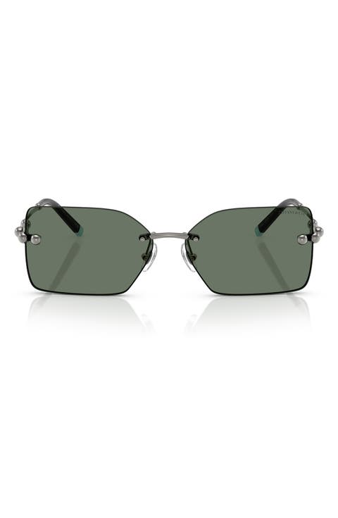 59mm Rectangular Sunglasses